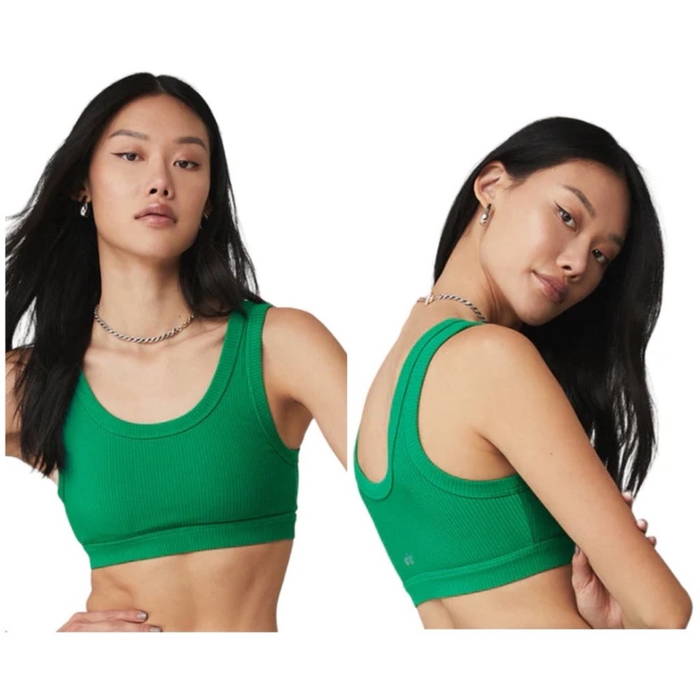 ALO Yoga Green Emerald Wellness Bra size medium